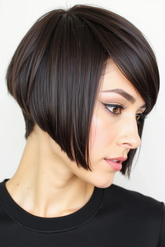 20 Stacked Bob Hairstyles for Fine Hair: Volume and Elegance 19 CA18