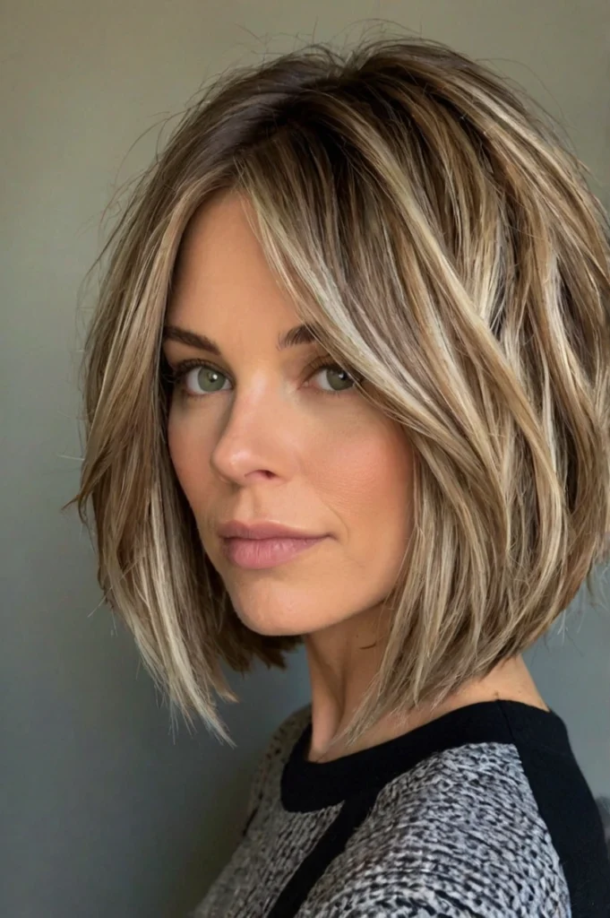 20 Stacked Bob Hairstyles for Fine Hair: Volume and Elegance 5 CA4
