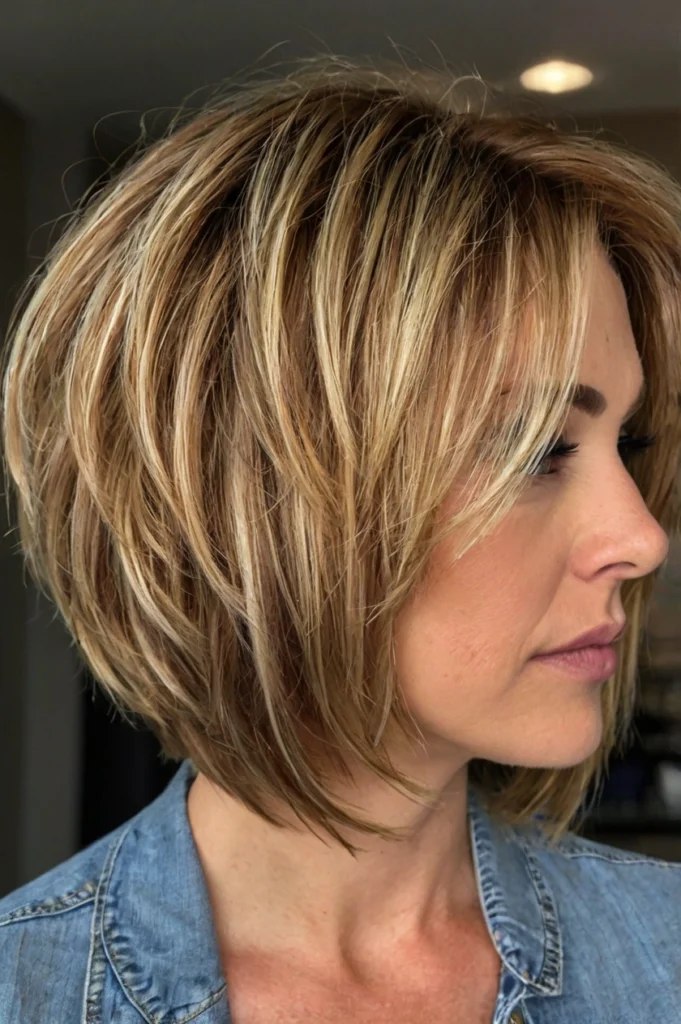 20 Stacked Bob Hairstyles for Fine Hair: Volume and Elegance 6 CA5