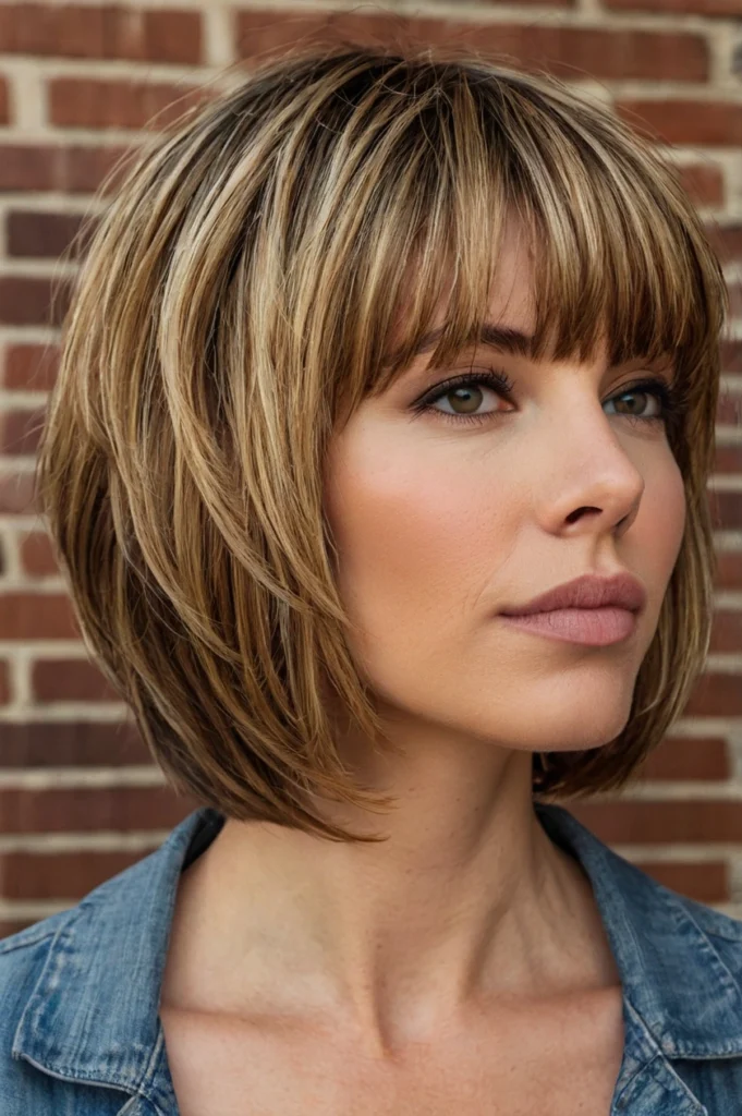 20 Stacked Bob Hairstyles for Fine Hair: Volume and Elegance 7 CA6