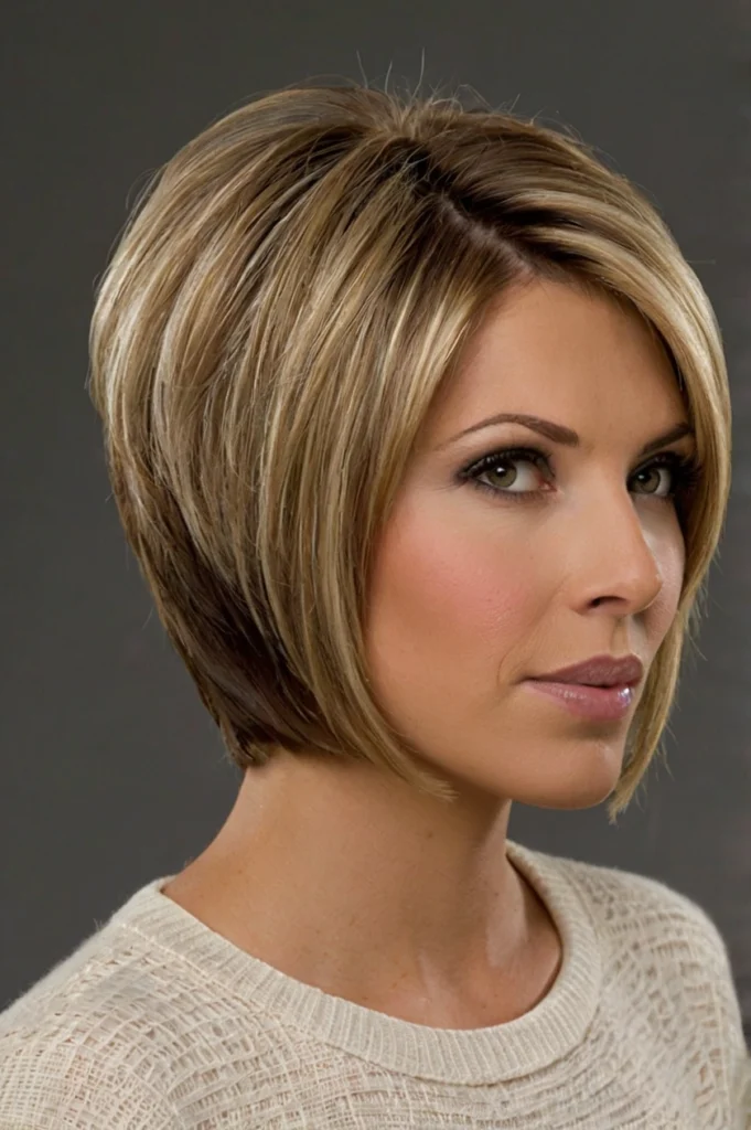 20 Stacked Bob Hairstyles for Fine Hair: Volume and Elegance 10 CA9