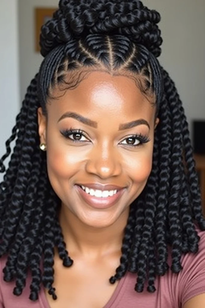 17 Protective Hairstyles for Thick Hair: Stylish Solutions for Delicate Strands 2 CB1