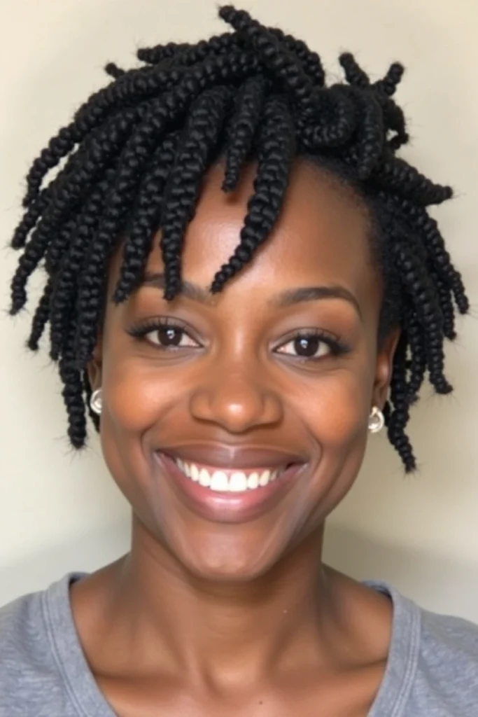 20 Short Crochet Twist Hairstyles 16 CB15 1