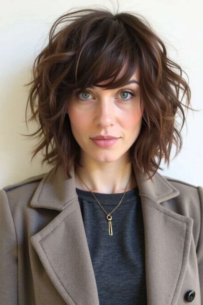 20 Chic Lob Hairstyles for Thick Hair 34 CC12