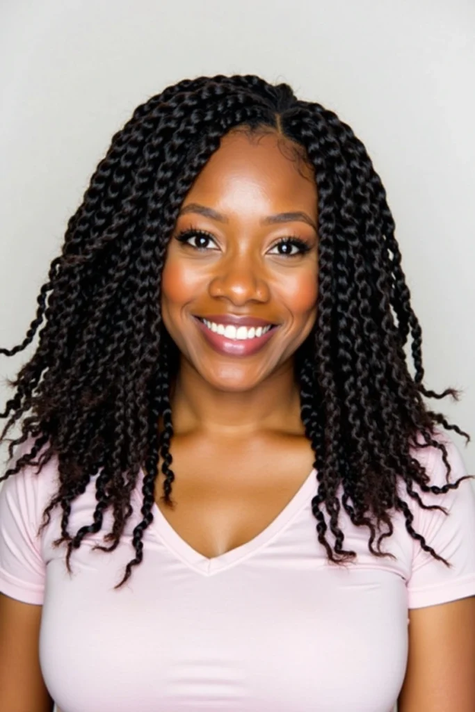 15 Two-Strand Twist Locs Hairstyles 27 CD10