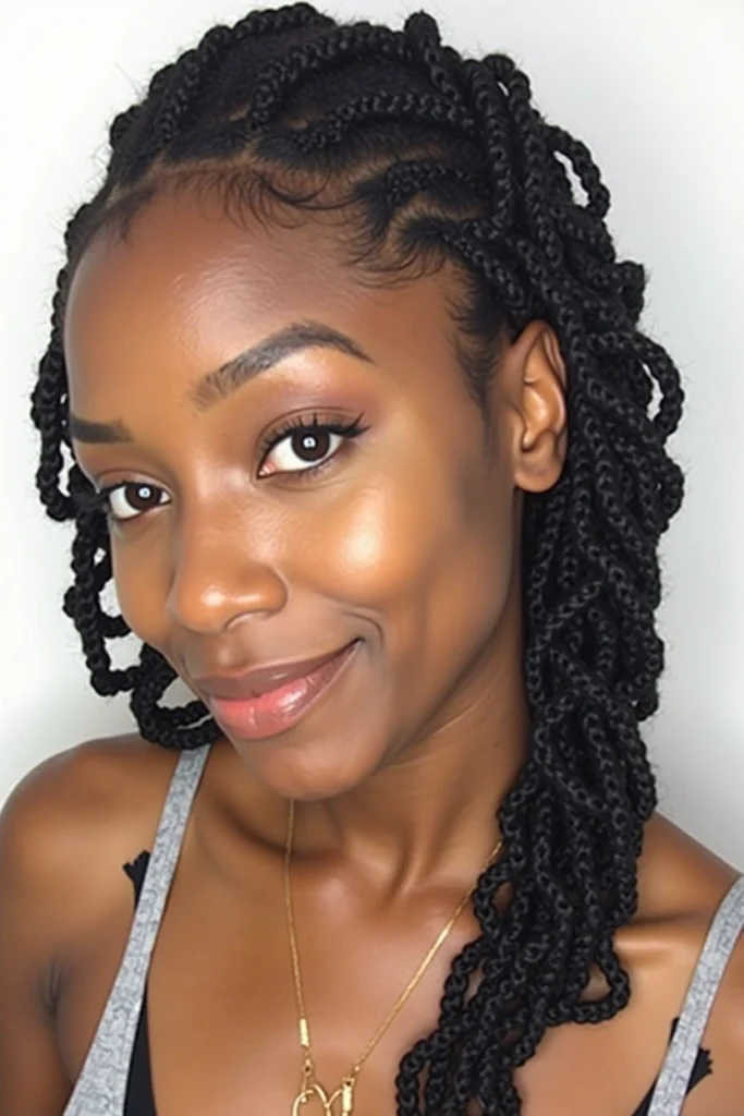 15 Two-Strand Twist Locs Hairstyles 30 CD13