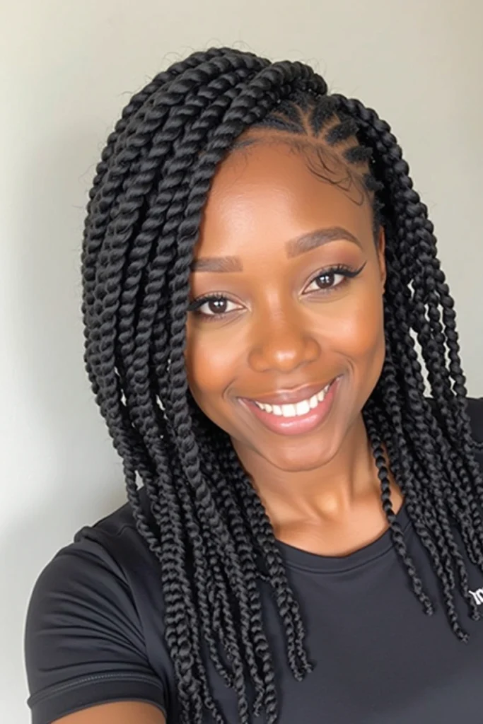 15 Two-Strand Twist Locs Hairstyles 24 CD7