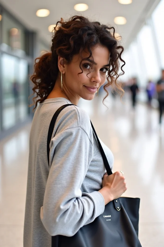 20 Curly Hair Airport Hairstyles 17 CF16