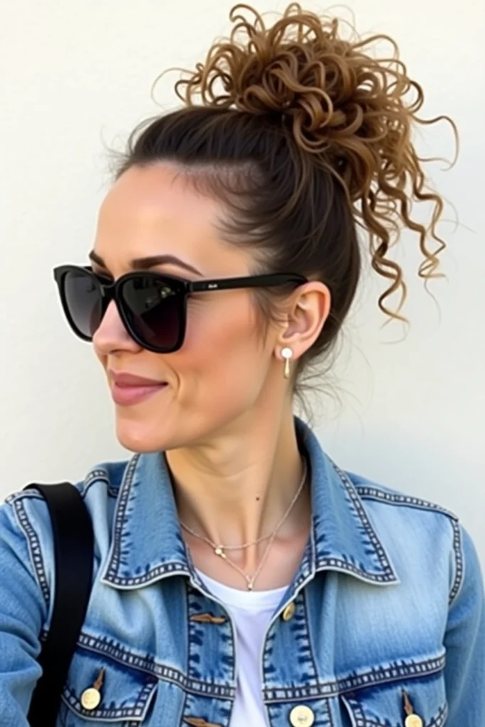 20 Curly Hair Airport Hairstyles 3 CF2