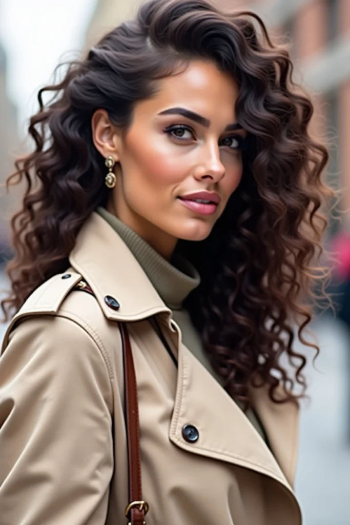 20 Curly Hair Airport Hairstyles 8 CF7