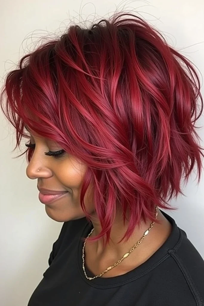 20 Red Bob Hairstyles for Black Women 37 CG15 1