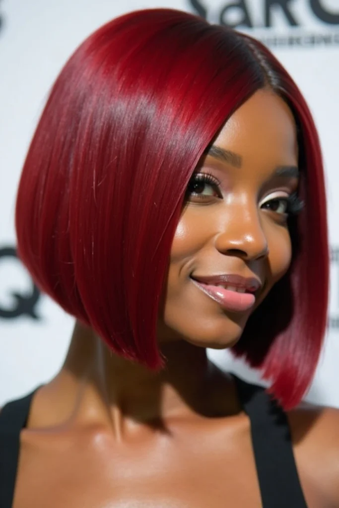 20 Red Bob Hairstyles for Black Women 38 CG16 1