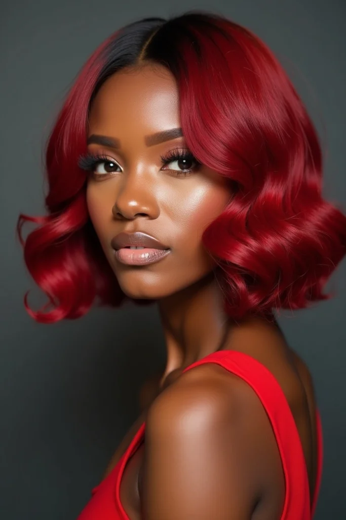 20 Red Bob Hairstyles for Black Women 40 CG18 1