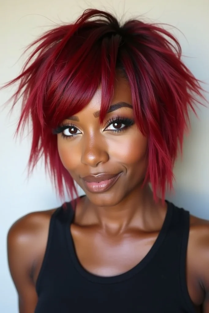 20 Red Bob Hairstyles for Black Women 41 CG19 1