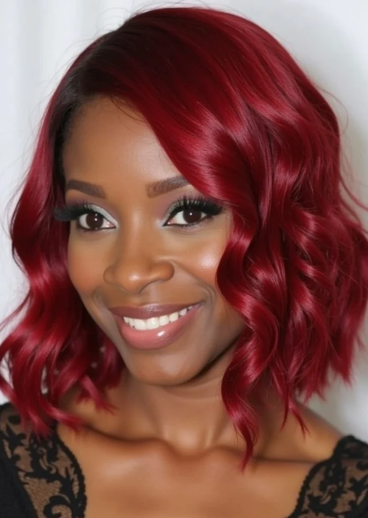 20 Red Bob Hairstyles for Black Women 42 CG20 1