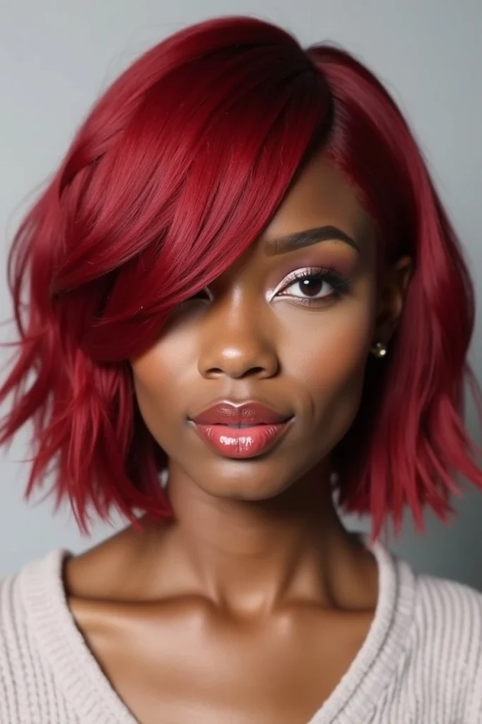 20 Red Bob Hairstyles for Black Women 27 CG5 1