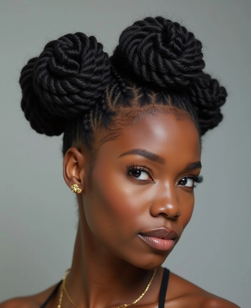 20 Vacation Hairstyles for Black Women 28 CG6