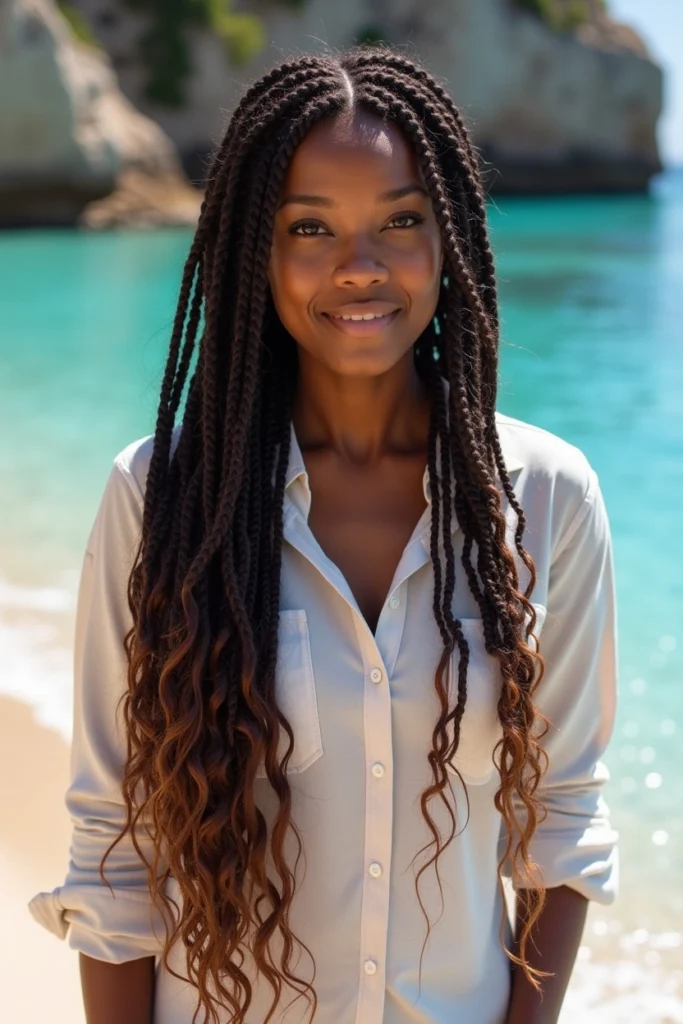 20 Vacation Hairstyles for Black Women 29 CG7