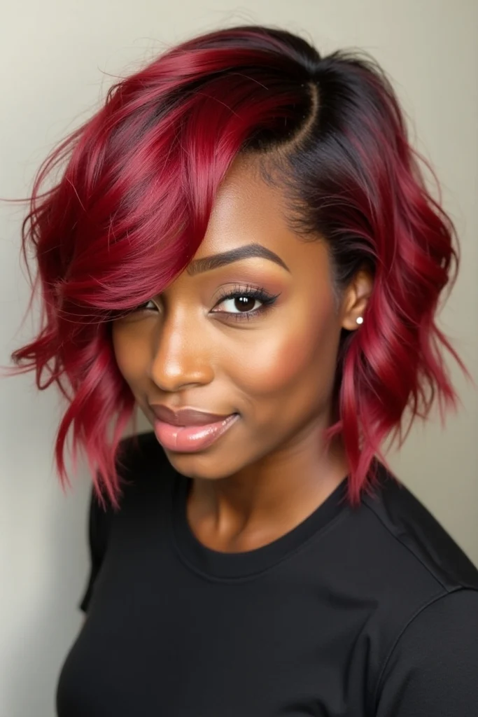 20 Red Bob Hairstyles for Black Women 30 CG8 1