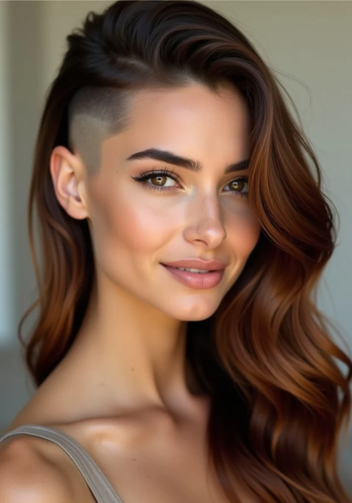 14 Undercut with Long Hair for Women 2 CL1 1