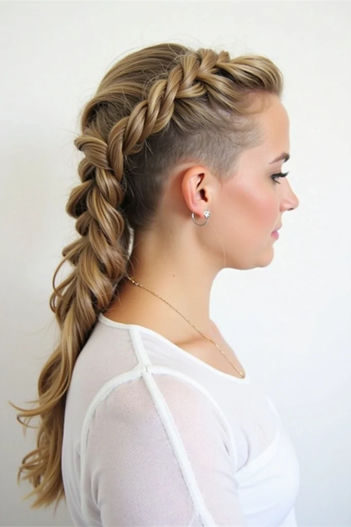 14 Undercut with Long Hair for Women 11 CL11 1