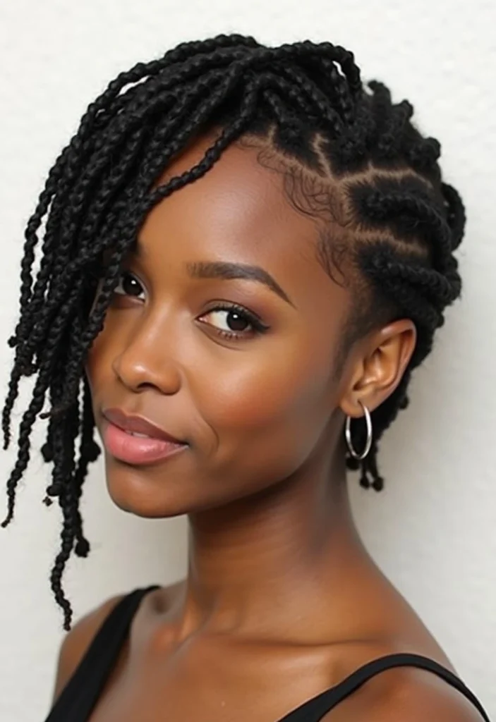 20 Short Invisible Locs Hairstyles 11 CM10 1