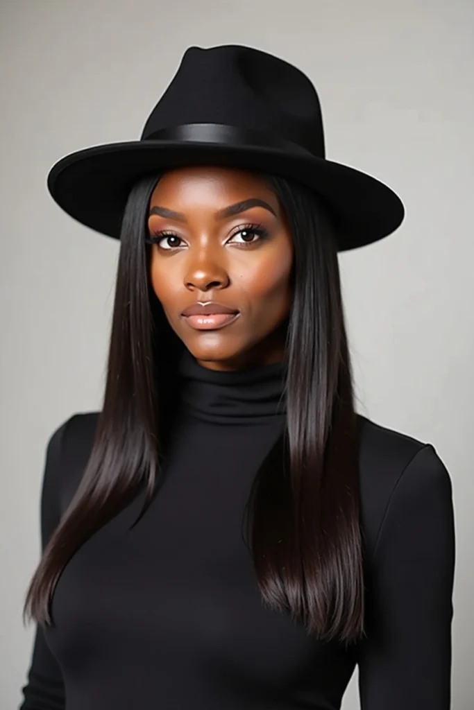 20 Hat Hairstyles for Work 16 CM15