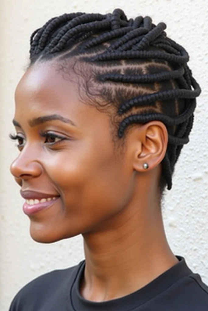 20 Short Invisible Locs Hairstyles 18 CM17 1
