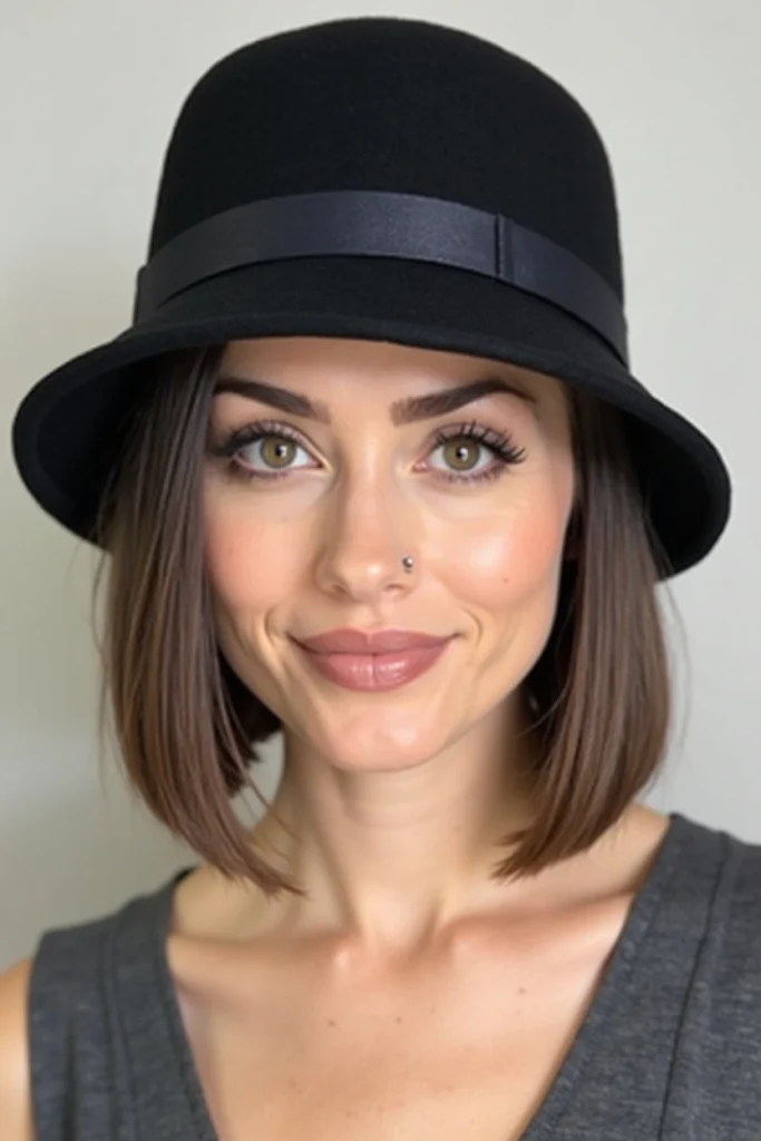 20 Hat Hairstyles for Work 4 CM3