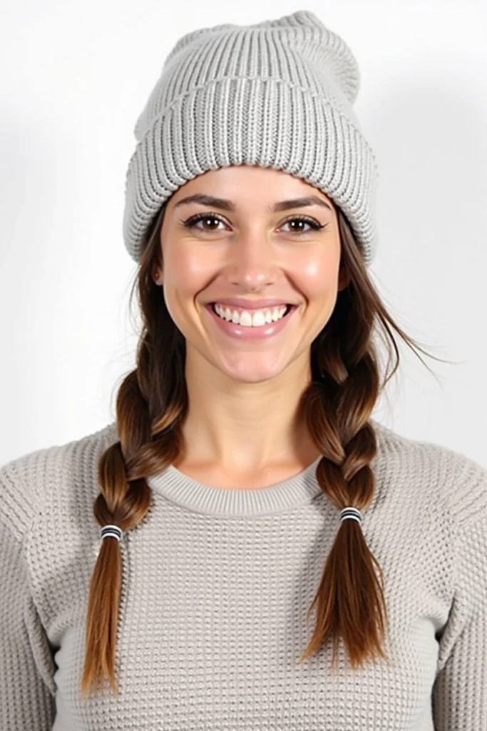 20 Hat Hairstyles for Work 5 CM4