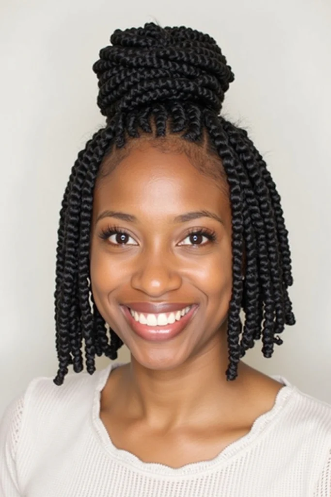 20 Short Invisible Locs Hairstyles 8 CM7 1