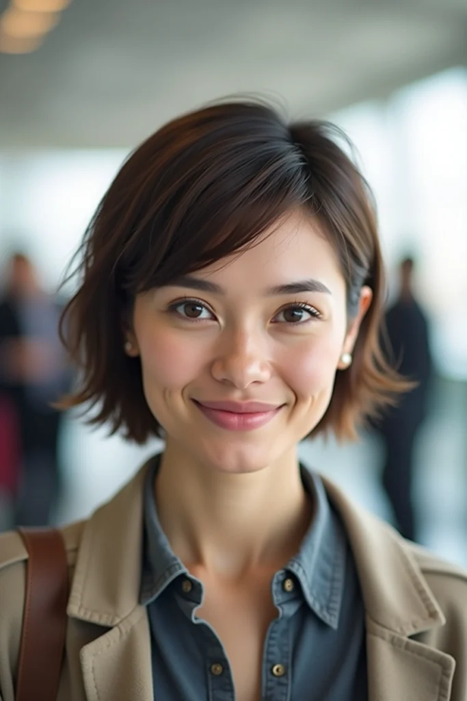 19 Airport Hairstyles for Short Hair 11 CN10