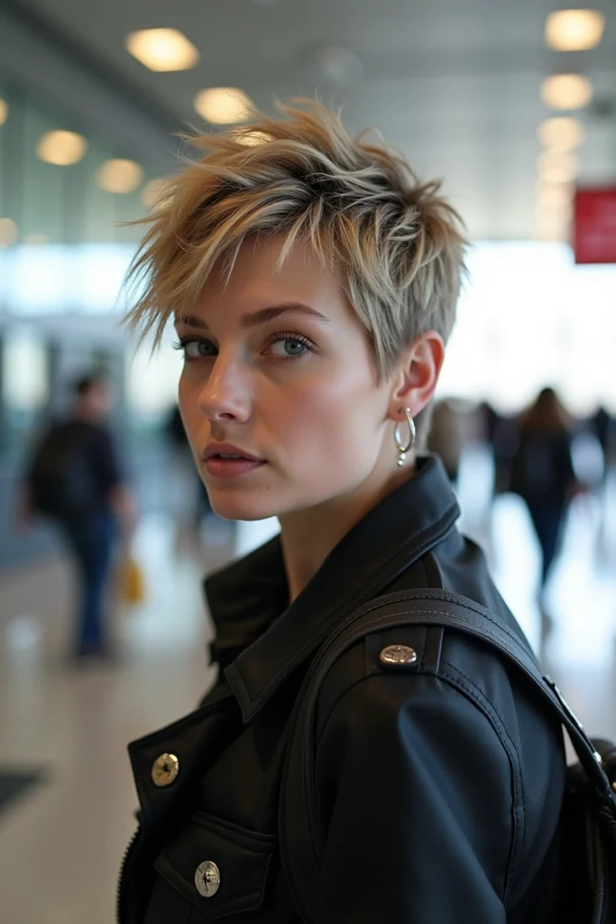 19 Airport Hairstyles for Short Hair 19 CN18