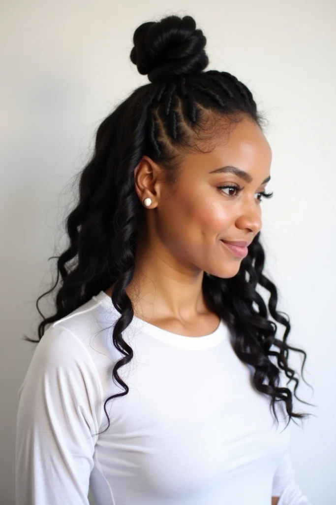 15 Protective Hairstyles for Curly Hair for black women 11 NM10