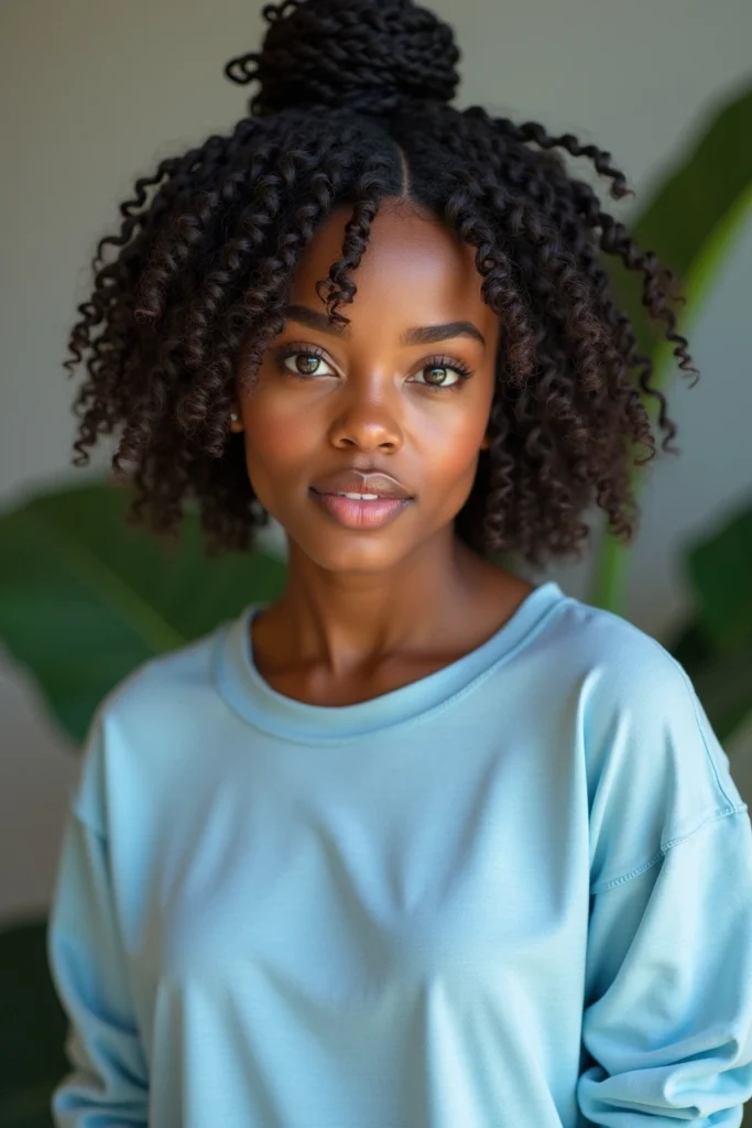 15 Protective Hairstyles for Curly Hair for black women 12 NM11