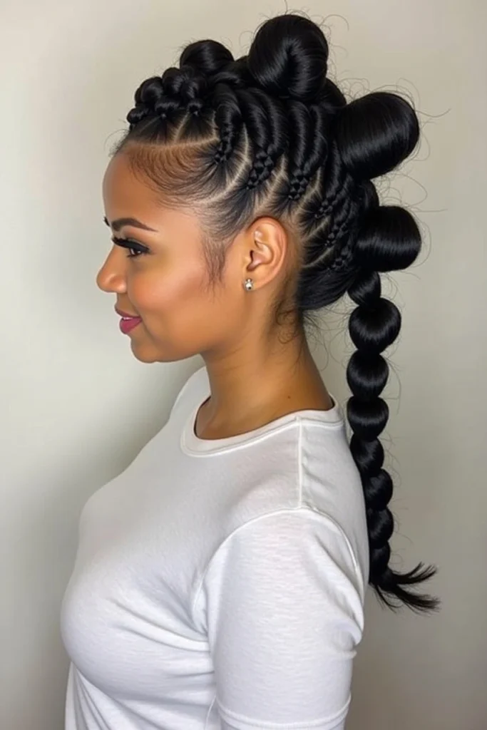 15 Protective Hairstyles for Curly Hair for black women 13 NM12