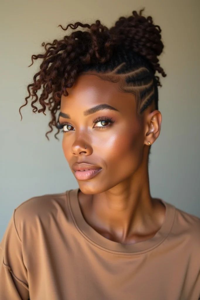 15 Protective Hairstyles for Curly Hair for black women 5 NM4
