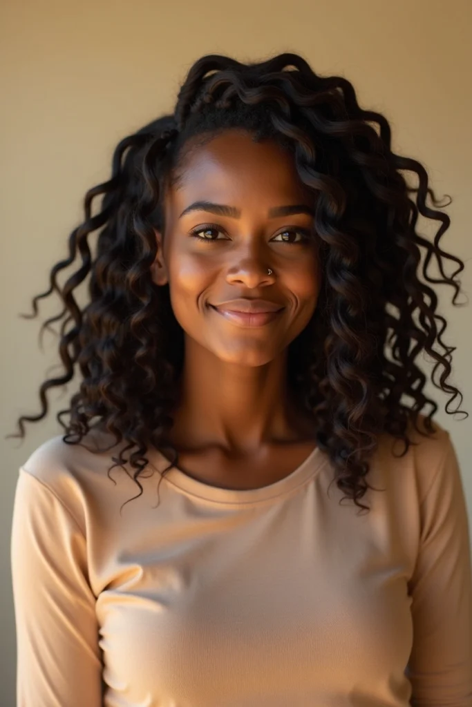 15 Protective Hairstyles for Curly Hair for black women 7 NM6
