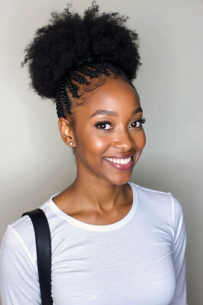 15 Protective Hairstyles for Curly Hair for black women 8 NM7