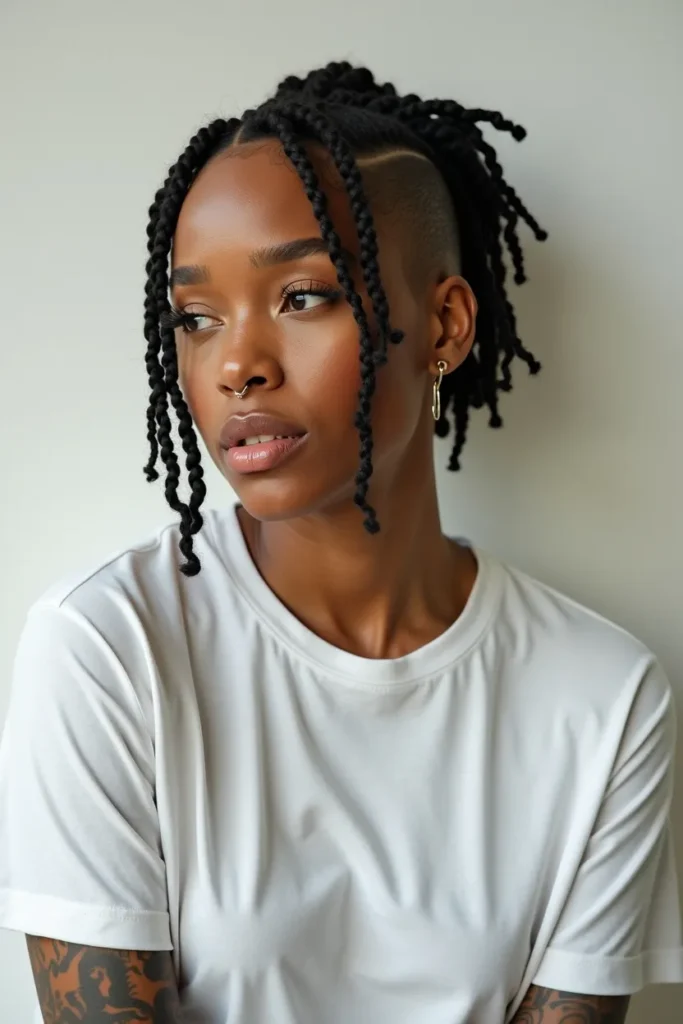 20 Locs with Undercut Hairstyles for Women: Bold and Trendy Looks 11 Z10