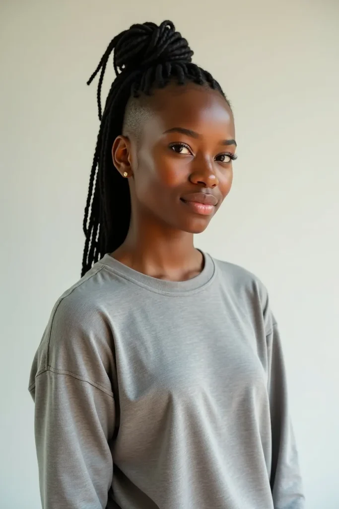 20 Locs with Undercut Hairstyles for Women: Bold and Trendy Looks 15 Z14