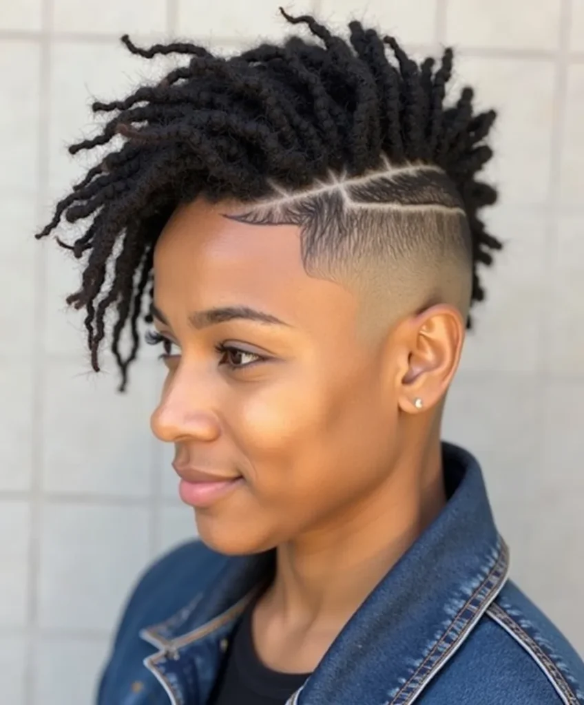 20 Locs with Undercut Hairstyles for Women: Bold and Trendy Looks 4 Z3