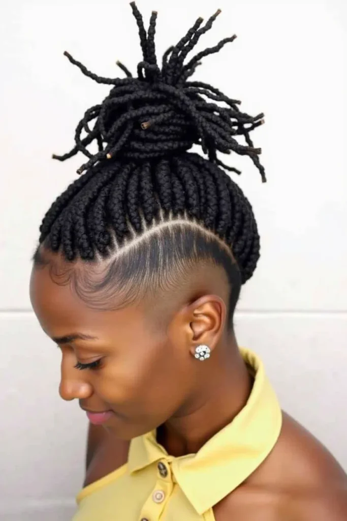 20 Locs with Undercut Hairstyles for Women: Bold and Trendy Looks 7 Z6