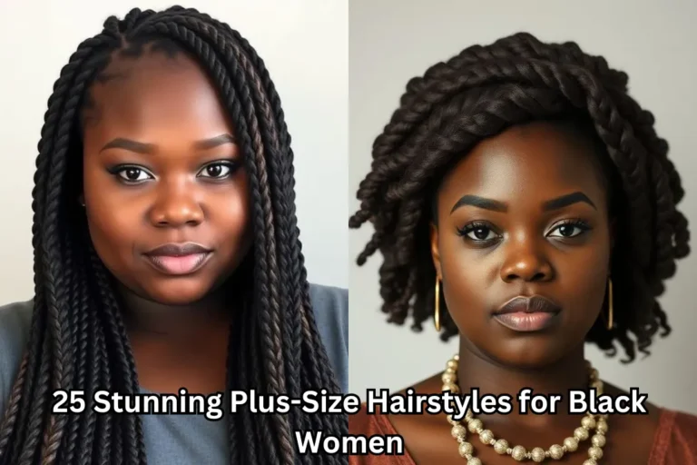 25 Stunning Plus-Size Hairstyles for Black Women 17 25 Stunning Plus-Size Hairstyles for Black Women
