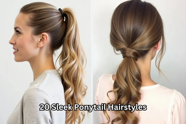 20 Sleek Ponytail Hairstyles: Effortless Elegance for Any Event 26 20 Sleek Ponytail Hairstyles: Effortless Elegance for Any Event