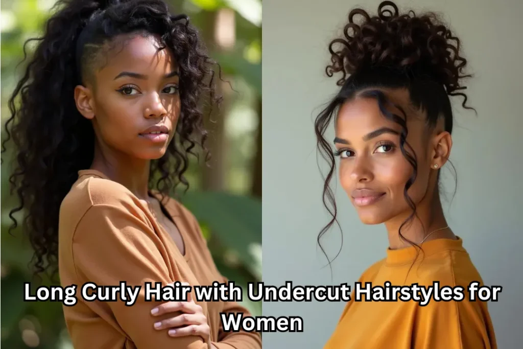 19 Long Curly Hair with Undercut Hairstyles for Women 1 feature 4 1