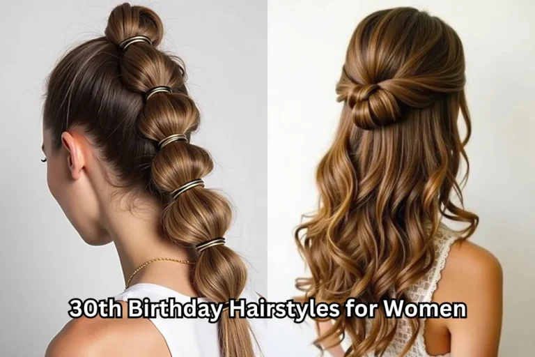 30th Birthday Hairstyles for Women