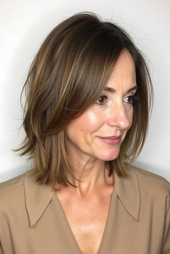 Best Hairstyles for Women Over 50 (Short, Medium, and Long Styles You'll Love) 26 6U