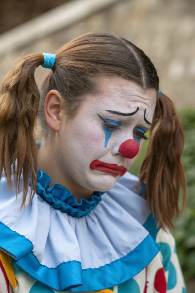 Clown Hairstyles: Fun and Frightening Ideas for Your Halloween Costume 35 FG13