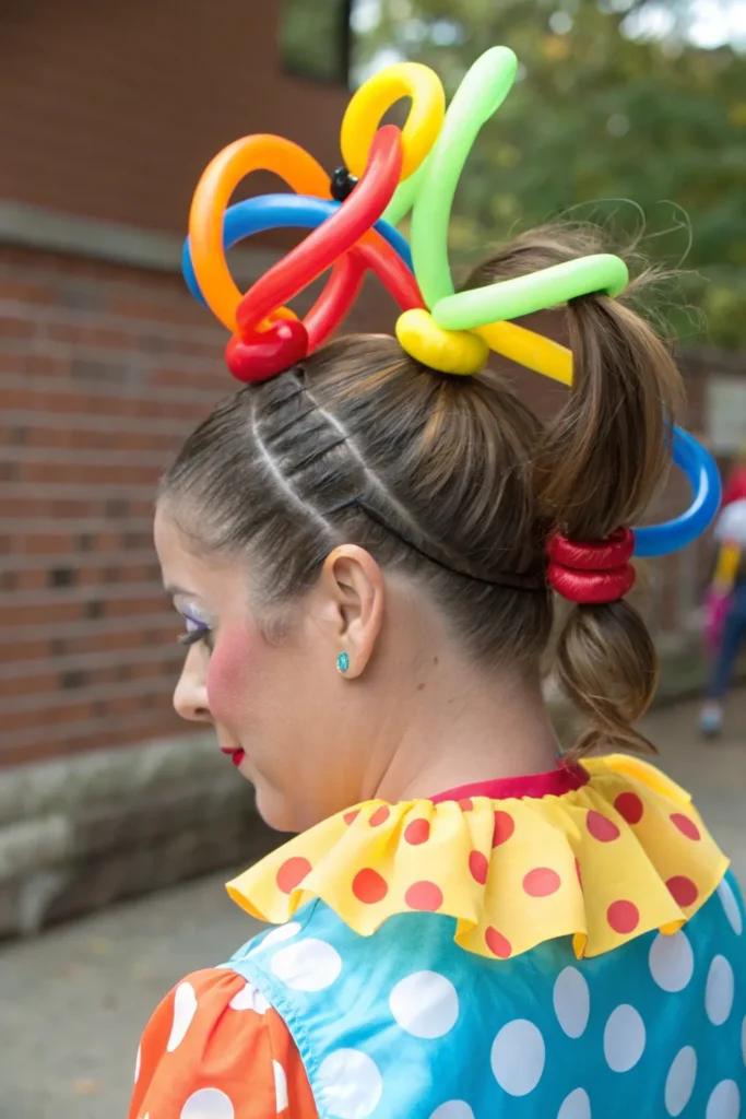 Clown Hairstyles: Fun and Frightening Ideas for Your Halloween Costume 40 FG18